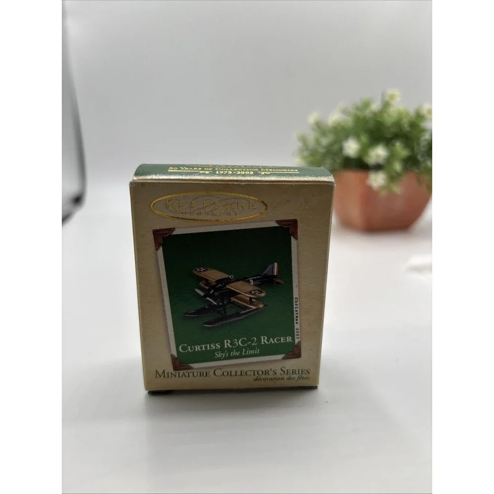 2003 Hallmark Keepsake-Curtiss R3C-2 Racer-Sky's the Limit Miniature Series #3